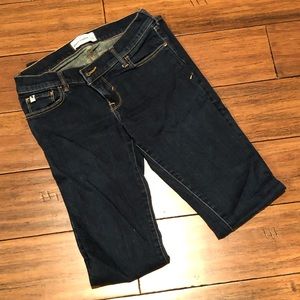 Abercrombie kids dark wash slim jean